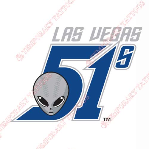 Las Vegas 51s Customize Temporary Tattoos Stickers NO.8170